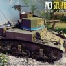 Miniart 35417 M3 Stuart Diesel Early Production (3x camo) 1/35