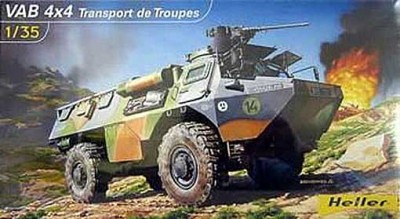 Heller 81130 Бронемашина VAB 4x4 1/35