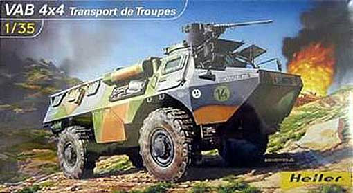 Heller 81130 Бронемашина VAB 4x4 1/35