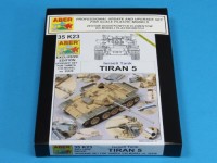 Aber 35K23 Israeli Tiran 5 set (designed to be used with Tamiya kits) 1/35