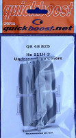 Quickboost QB48 825 He 111H-3 undercarriage covers (ICM) 1/48