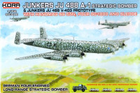 Kora Model 72229 Junkers Ju 488 A-1 w/ Hanomag SS 55N+4 bombs 1/72