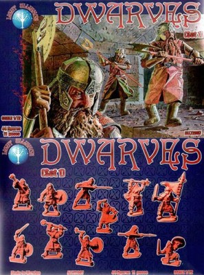 Dark Alliance ALL72007 Dwarves Set 1 1/72