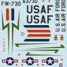 Print Scale 48237 North-American F-100F Super Sabre 1/48