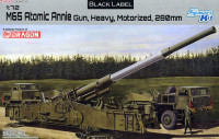 Dragon 7484 U.S.Army M65 Atomic Cannon 280mm 1/72