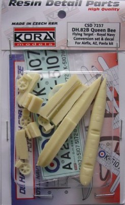 Kora Model CSD7237 DH.82B Queen Bee - Conv.set&amp;decal (RAF) Pt.I 1/72