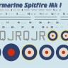 Print Scale PSM72001 Supermarine Spitfire Mk. I 1/72