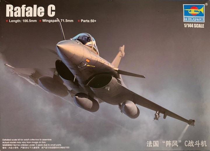 Trumpeter 03912 Самолет Французский Rafale C 1/144