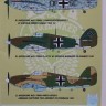 Kora Model DEC72188 Hawker Hurricane Mk.I Luftwaffe serv. декали декали 1/72