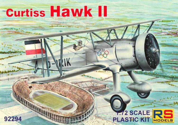 Rs Model 92294 Curtiss Hawk II 'Udet' (4x camo) 1/72