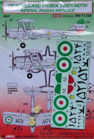 Kora Model DEC72288 DH.82A Imperial Iranian Air Force декали декали 1/72