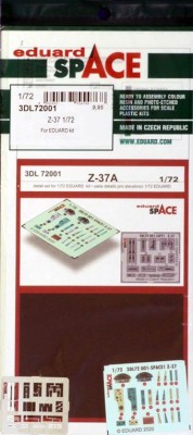 Eduard 3DL72001 1/72 Z-37 SPACE 3D (EDU)