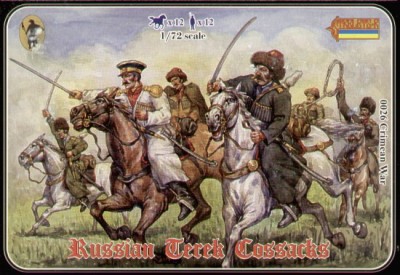 Strelets (specials) STR02672 Soviet Mounted Terek Cossacks Crimean era 1/72