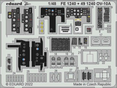 Eduard FE1240 OV-10A (ICM) 1/48