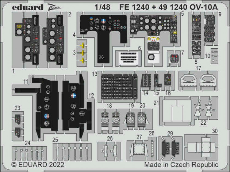 Eduard FE1240 OV-10A (ICM) 1/48