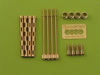 Master AM-24-001 British Mk 2 Browning .303 caliber (7,7mm) (4pcs)