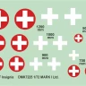4+ Publications DMK7225 Decals Swiss AF Insignia (2 sets) 1/72