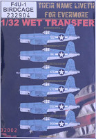 HGW 232904 Decals F4U-1 Corsair Birdcage 1/32