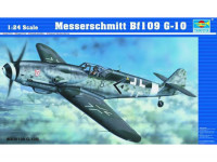 Trumpeter 02409 Самолет Мессершмитт Bf-109 G-10 1/24