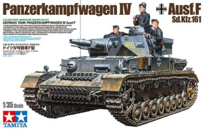 Tamiya 35374 Panzer IV Ausf. F 1/35