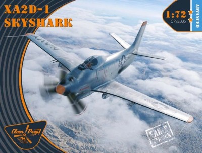Clear Prop CP72005 XA2D-1 Skyshark (4x camo) 1/72
