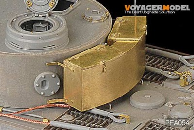 Voyager Model PEA054 WWII German Tiger I Initial Production No.2 Stowage Bin (For DRAGON 6252/6600) 1/35