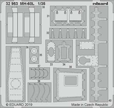Eduard 32953 1/32 SET MH-60L (KITTYH)