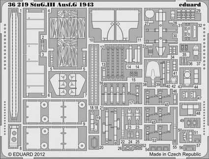 Eduard 36219 StuG.III Ausf.G 1943