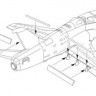 CMK 7198 Bae Hawk 100 series - control surfaces 1/72