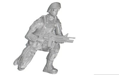 CMK F35322 US Army Infantry - kneeling soldier Part 1