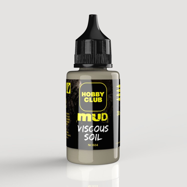 Hobby Club 3604 EM-4 Enamel Mud 30 мл.