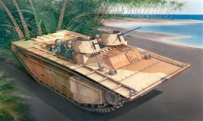 Italeri 06470 Танк LVT-A 2 &quot;Saipan&quot; 1/35