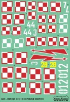 Model Maker Decals D48049 Ilyushin Il-2/Il-10 in Polish service 1/48