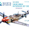 Quinta studio QD48094 Bf 109G-6 (для модели Eduard) 1/48