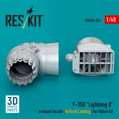Reskit U48457 F-35B 'Lightning' exh.nozzle (Vertical Land.) 1/48