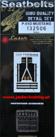 HGW 132506 P-51D Mustang - Seatbelts 1/32