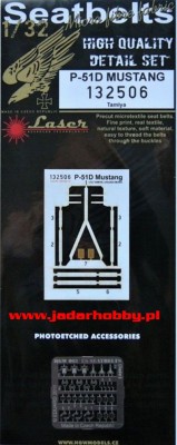 HGW 132506 P-51D Mustang - Seatbelts 1/32