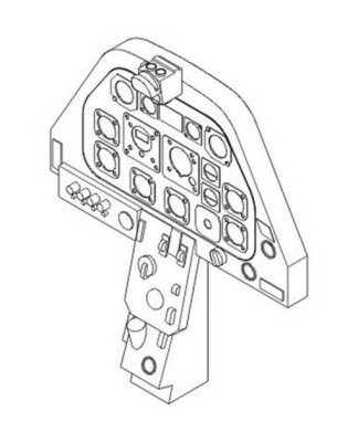 CMK 3125 StuG IV Engine set for Drag. 1/35