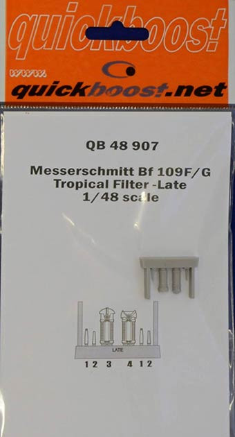 QuickBoost QB48907 Bf 109F/G tropical filter (late) 1/48