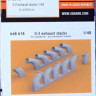 Eduard 648618 BRASSIN Il-2 exhaust stacks (ZVE) 1:48