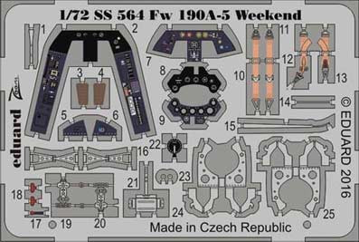 Eduard SS564 Fw 190A-5 Weekend 1/72