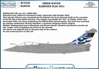 Model Maker Decals D72236 Greek Dassault Rafale Ramstein Flag 2024 1/72