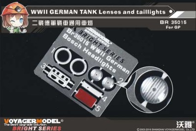 Voyager Model BR35015 WWII GERMAN TANK Lenses and taillights (For All) 1/35