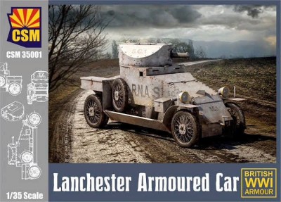 Copper State Models CSM35001 Lanchester Armoured Car 1/35