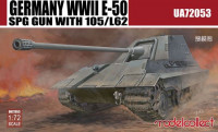 Modelcollect UA72053 Germany WWII E-50 SPG GUN with 105/L62 1/72