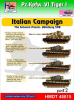 Hm Decals HMDT48015 1/48 Decals Pz.Kpfw.VI Tiger I Italian Campaign 2