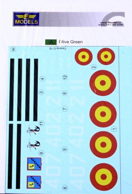 Lf Model C32115 Cessna O-1E Bird Dog Spain (RDN) декали 1/32