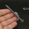 Quinta studio QT48159 Ракеты «воздух-воздух» Р-77-1 (версия 2) с пусковыми устройствами, 2 шт. (для всех моделей) 1/48