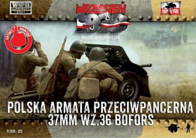 First To Fight FTF-72025 Польская ПТ пушка 37-mm Wz.36 Bofors 1/72