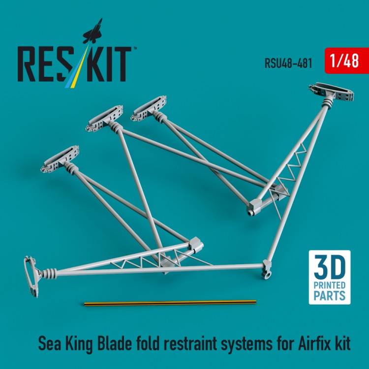 Reskit RSU48-0481 Westland Sea King blade fold restraint systems 1/48